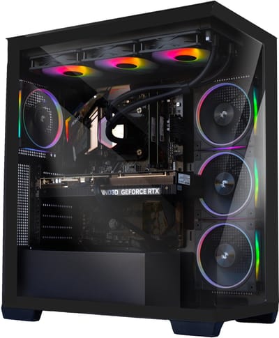 Intel Core Ultra 9 285K High-End Game PC/ Streaming computer - Nvidia GeForce RTX 5080 16GB – 32GB RAM – 1.0TB M.2 SSD – Win11 Pro - Deepcool CG580 Zwart