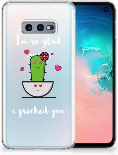 Samsung Galaxy S10e Telefoonhoesje met Naam Cactus Glad