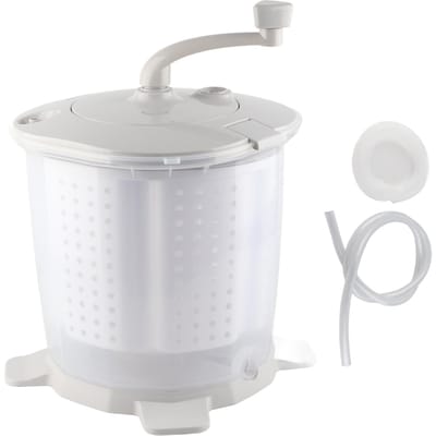 Mini Machine à laver portative manuelle, lave-linge pour sous-vêtements, pour la maison, dortoir, gris