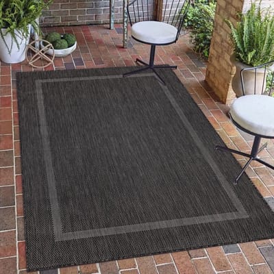 Dailygoods- Vloerkleed 120x170 cm - Weerbestendig - Slijtvast - Onderhoudsvriendelijk - Sisal-look - Elegant design - Tapijt