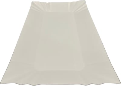 Kartonnen Schaal 14 × 25 cm – Vetbestendig – Grote Snack- en Maaltijdschaal – 200 Stuks