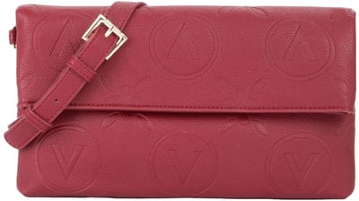 VALENTINO schoudertas Samba Re Pochette Rosso Scuro wijnrood