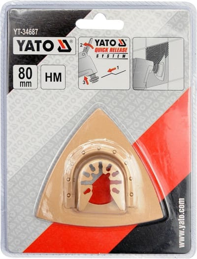 Yato YT-34687 Serie - Driehoekige Rasp voor Multifunctioneel Gereedschap