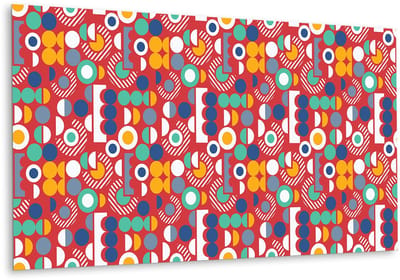 Tulup PVC Wandpaneel - Lijnen en Sterren Vinyl Wandpaneel - 100 cm x 50 cm - Gouden Wandpaneel PVC - 1 stuk - Vinyl Wandpaneel - Kinderen Muurpaneel - Wandbekleding Vinyl - Plaktegels Keuken en Badkamer