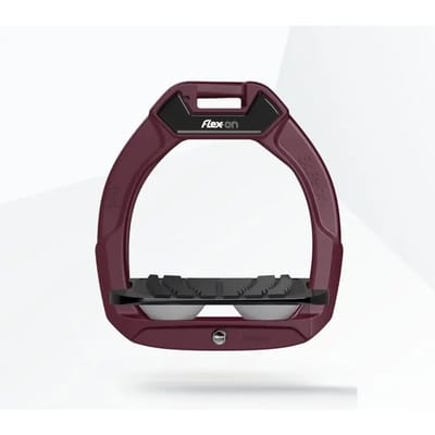 Veiligheidsstijgbeugels Rij met Ingebouwde Grip Bordeaux/Zwart/Grijs Kinderen Flex-On Safe-On
