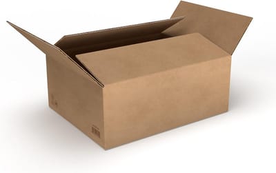 25 Stuks Verzenddozen Karton 320x250x120 mm Bruin - Robuuste Verpakkingsdozen