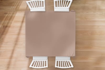Tafelkleed - Tafellaken - 150x150 cm - Beige - Kleur - Roze - Binnen en Buiten