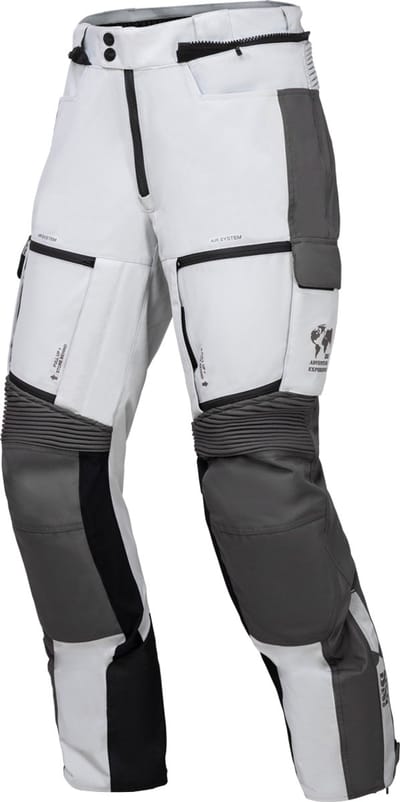 IXS Montevideo-ST 3.0 Waterdichte Grijs Textiele Motorbroek - Broek