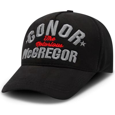 Baseball Cap Heren - Conor The Notorious - Zwart
