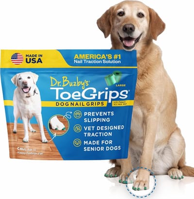 Hond Teengrepen - Antislip Pootjes - Verbeter Stabiliteit - Originele Gepatenteerde GripZone - 20 Stuks