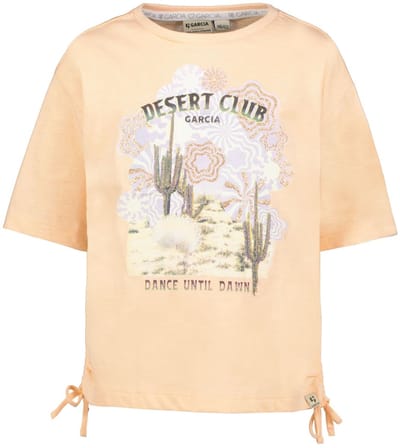 GARCIA Meisjes T-shirt Oranje - Maat 92/98