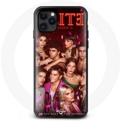 Hoesje - Elite - iPhone 11 Pro - Flexibel - Zwart - Acteurkoppels