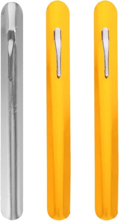 Kruimelveger Set - Tafelreiniger Schraper - Snel Tafels Schoonmaken - Gladde Rand - 3 Stuks - Diverse Kleuren