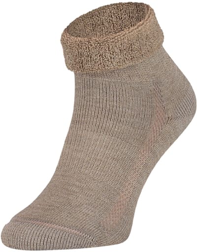 S9 Merino wollen sokken met badstof zool – Beige – 35-38