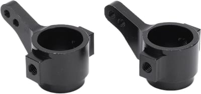 Hoge Kwaliteit Aluminium Stuurcups voor RC Auto's - Duurzame Vervangingsonderdelen voor CC01, Geschikt voor 1/10 Afstandsbedieningsmodellen (Zwart)