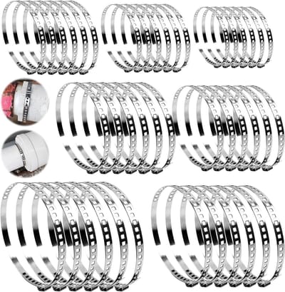42-delige RVS Slangenklemmen Set, Verstelbare Klemmen voor Slangen, Afdichtingen en Klussen, Geschikt voor 10-150mm Diameter