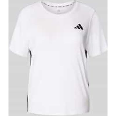 Adidas Train Essentials 3 Stripes Workout T-shirt Met Korte Mouwen Wit XS Vrouw