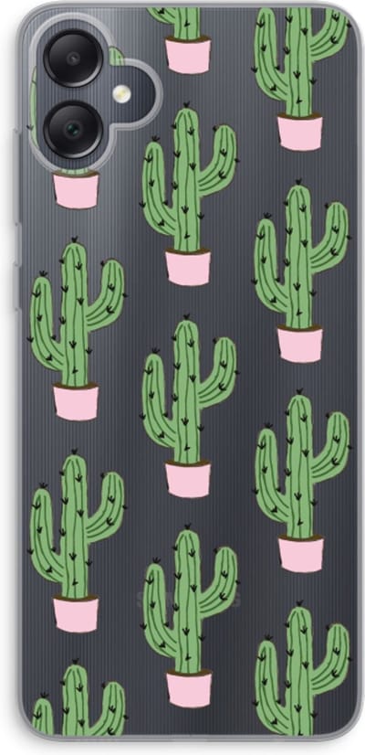 Case Company® - Hoesje geschikt voor Samsung Galaxy A05 hoesje - Cactus Lover - Soft Cover Telefoonhoesje - Bescherming aan alle Kanten en Schermrand