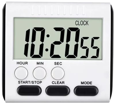 Actie4you® - Universele wekker - Kookwekker - Digitale kookwekker - Klok - Timer - Alarmklok