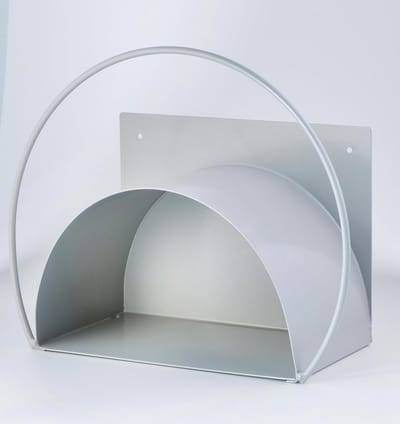 Sterke Metalen Wandslanghouder voor Tuinslang en Kabel - Zilver