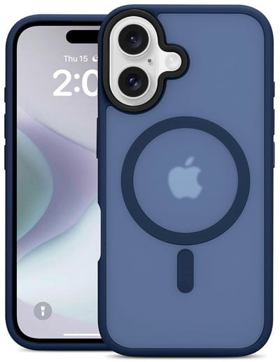 Mobiq Telefoonhoesje geschikt voor iPhone 16 - Geschikt voor Magsafe - Magnetisch opladen