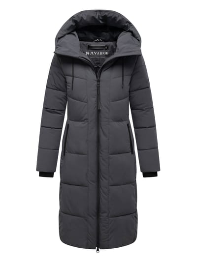 Navahoo dames wintermantel SCHOKOKUSS – elegant, warm & functioneel
