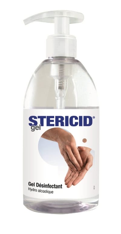 STERICID - Gel hydroalcoolique de 500 ml