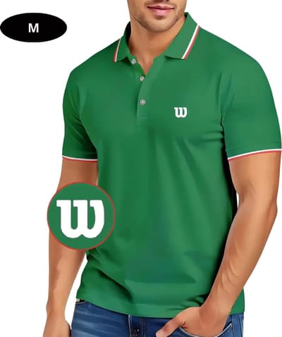 Livano Golf Shirt Heren - T-shirt - Golfkleding - Golfen - Golf Accessoires - Polo Shirt - Groen - Maat M