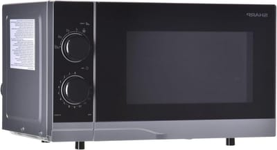 Magnetron Oven - Keukenapparaat - Snel Opwarmen - Platte Bodem - 20 Liter - Zilver Zwart