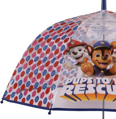 Paw Patrol Chase, Marshall, Skye Kinderparaplu, OPVOUWBAAR transparant paraplu voor jongens