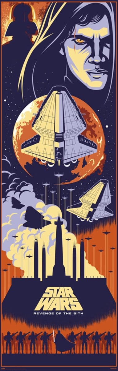 Grupo Erik Star Wars Episode lll Poster - 53x158cm