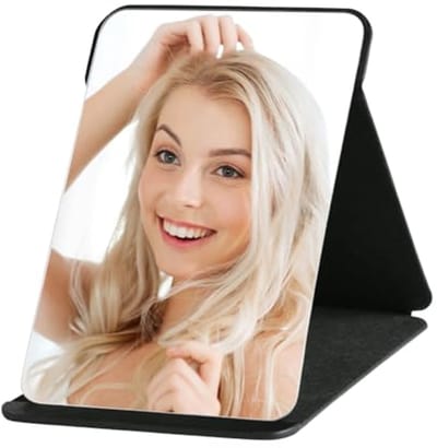Inklapbare Reisspiegel - Draagbare HD Tafelspiegel voor Make-up en Verzorging - 12 x 16 cm