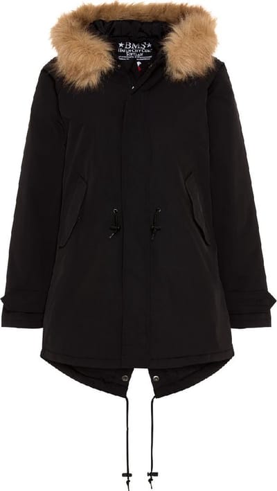 BMS HC Coat Taslan/Sorona Zwart