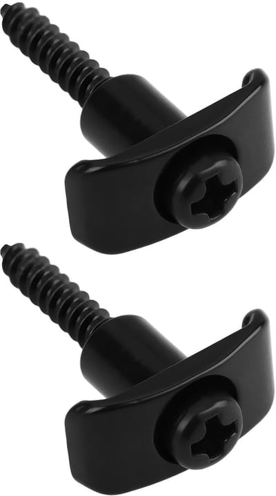 Dailygoods- String Gidsen 2 Stuks - Compatibel met Fender Stratocaster / Telecaster - Schroeven - Schroefdraad 16mm - Geleiderail 11.7mm - Verbeterde Stabiliteit - Snaargeleider