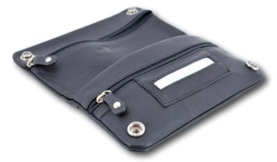 LeonDesign - tabak etui - shag etui - zwart - leer - tabak shag - tabaksetui - shag etui leer - shag etui tabak - shag etui heren - shagzak - tabak etui leder - shag mapje - shag etui leer vrouwen - shag buidel - shag hoesje - shag zak - tabakstas
