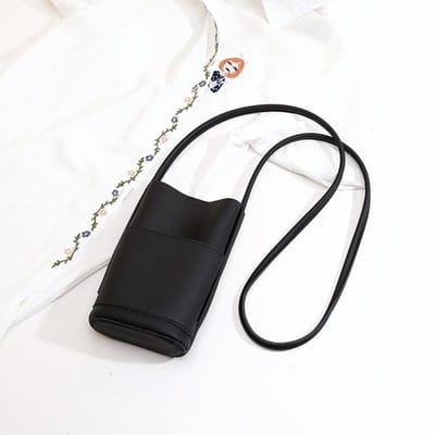 Mobiele Telefoontas Crossbody Kleine Tas Mode Veelzijdige Telefoontas Dames Schoudertas Zacht Pu Leer Boodschappentas white