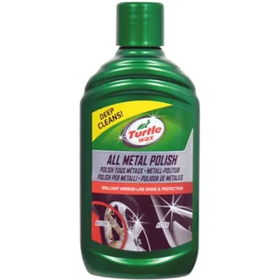 Turtle Wax GL Metal Polish - De alles in één oplossing voor alle metalen oppervlakken - Verwijdert oxidatie en vuil - Herstelt metalen en chroomoppervlakken - Brengt een beschermende laag aan - 300ml