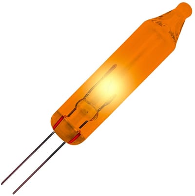OE Lightning Reserve Kerstlampje - Zonder Fitting - 2.5V/0.425W - Oranje Licht