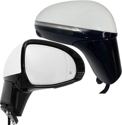 BILMAX Buitenspiegel voor Mercedes EQS V297 2021–2024 met camera en BLIS, 9+8+1-polig, rechts