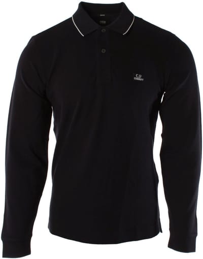 C.P. Company long sleeve polo maat M