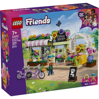LEGO Friends LEGO® FRIENDS 42693 Roleplaying-speelgoedwinkel met 2 minifiguren, bloemstukken en boeketten
