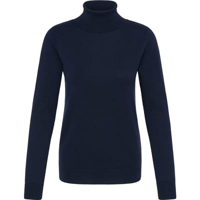 Slim Fit gebreide pullover van viscosemix model 'IHLULS'