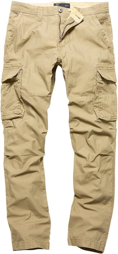 Vintage Industries Reef Pants Dark Khaki Outdoorbroek Heren