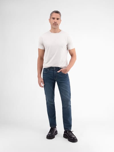 LERROS Baxter Relaxed Fit Jeans – Comfortabele stretch 5-pocket denim , Maat: W31_L34 , Kleur: CLASSIC NAVY , 99% katoen, 1% elastaan