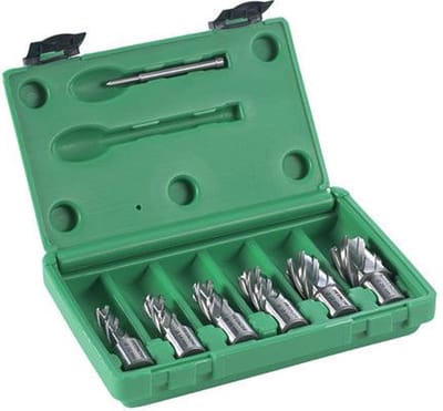 HiKOKI Kernborenset 12/14/16/18/22/26 x 30 mm + centreerpin (7-delig) - 754498
