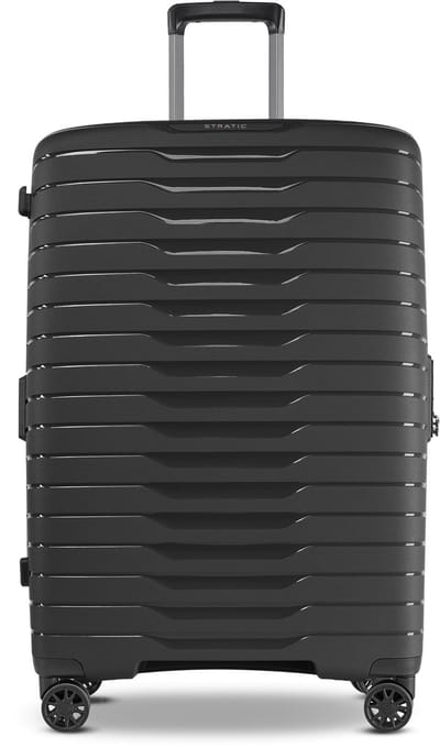 STRATIC Novium SL - grote koffer - 77 cm - Black
