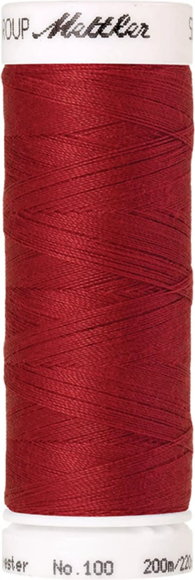 Amann Mettler Seralon Naaigaren – Country Red (0504) – 200 m – No. 100 – 100% Polyester – Per Stuk