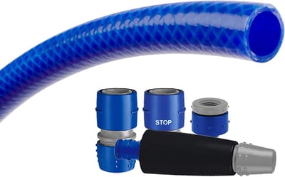 Tuinslang - Waterleiding - Regenwater Geven - UV-bescherming - 25 meter - Blauw