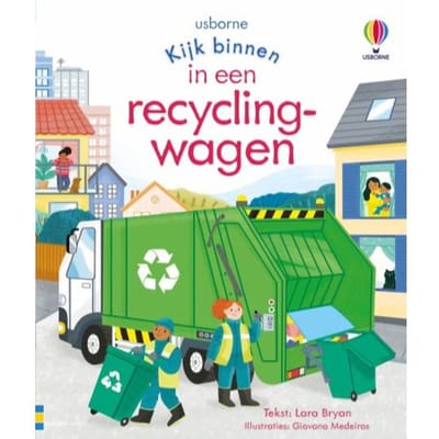 Een Recyclingwagen