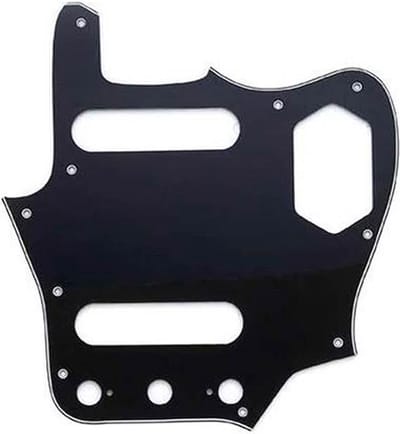 Allparts PG0580033 pickguard for Jaguar, black